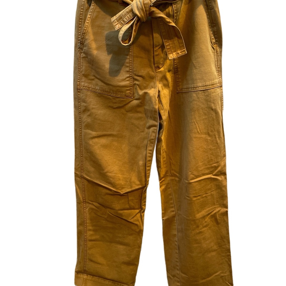 ❤️ GAP HIGH RISE WIDE LEG BAGGY KHAKI PANTS SIZE 2